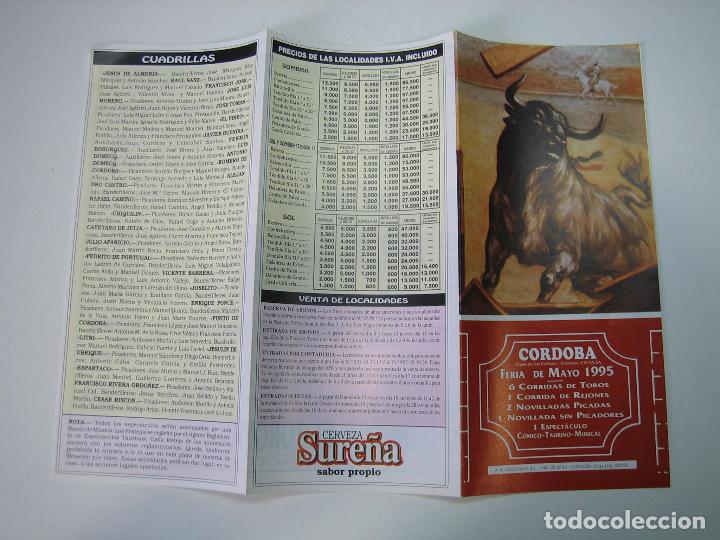 Carteles toros: 1. Programa plaza de toros de C&oacute;rdoba - Foto 1