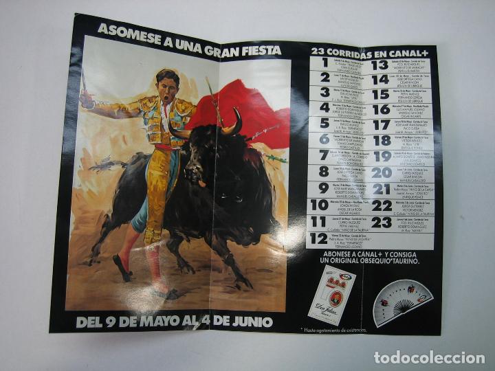 Carteles toros: 1. Programa plaza de toros de Madrid - Foto 1