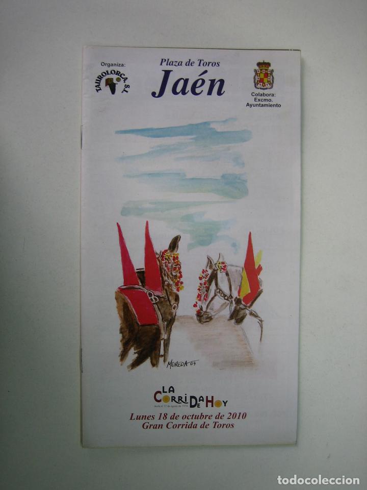 Carteles toros: 1. Programa plaza de toros de Linares - Foto 2