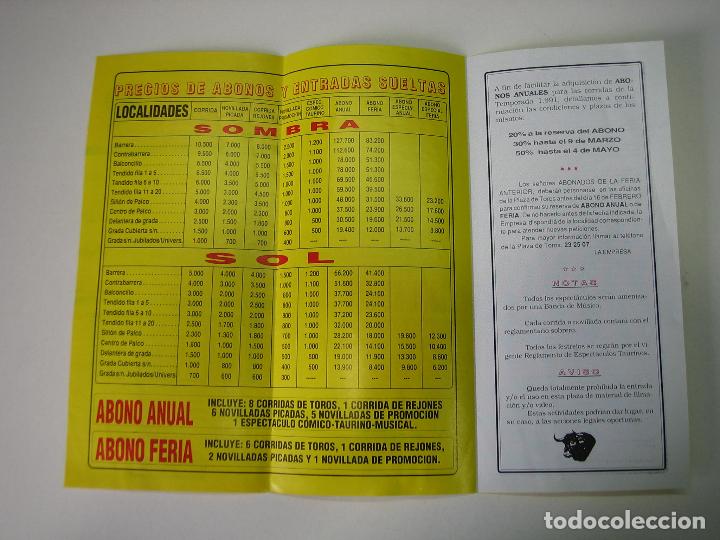 Carteles toros: 1. Programa plaza de toros de Cordoba - Foto 2