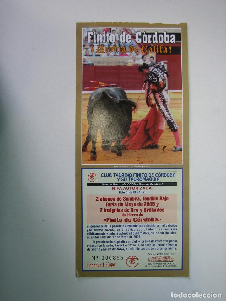 Carteles toros: 1. Programa plaza de toros de Cordoba - Foto 1
