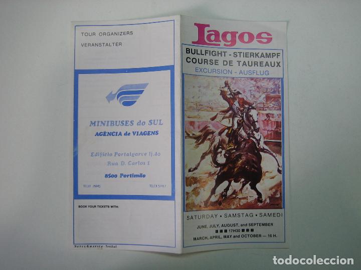 Carteles toros: 1. Programa plaza de toros de Lagos - Foto 1