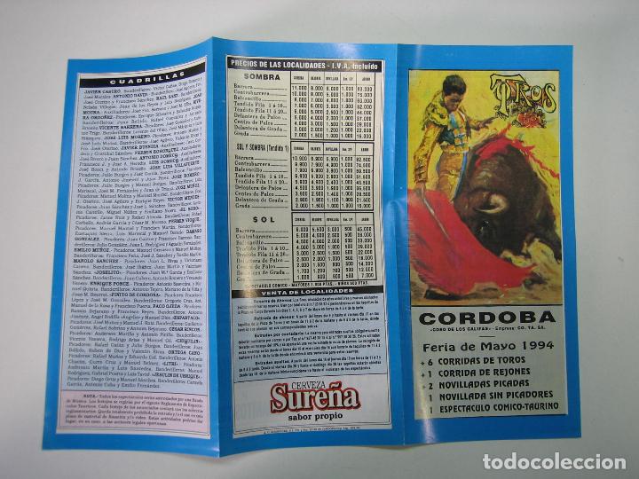 Carteles toros: 1. Programa plaza de toros de Linares - Foto 1