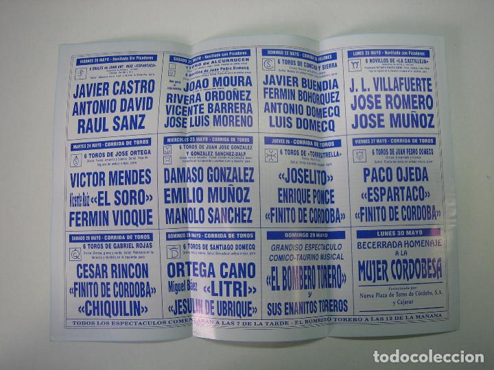 Carteles toros: 1. Programa plaza de toros de Linares - Foto 2