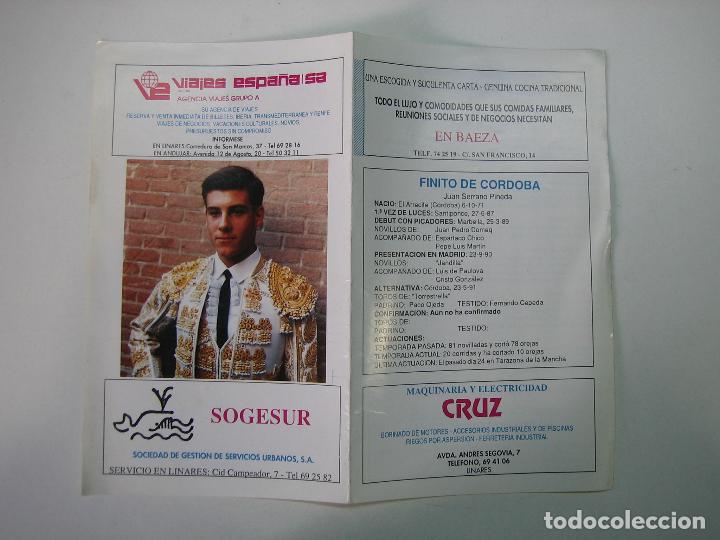 Carteles toros: 1. Programa plaza de toros de Algeciras - Foto 1