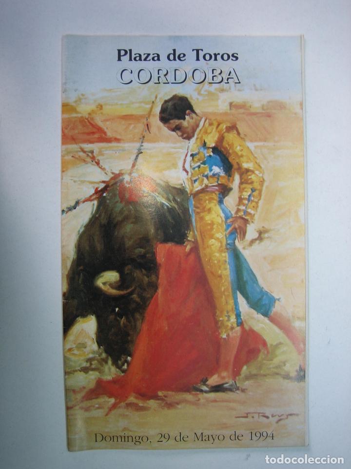 Carteles toros: 1. Programa plaza de toros de Cordoba - Foto 1