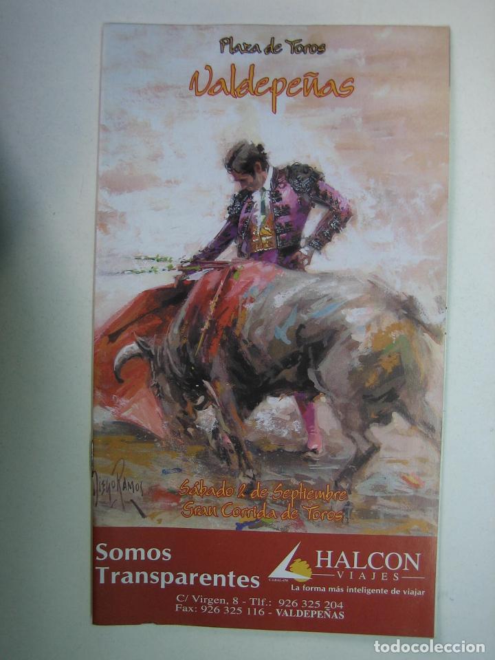 Carteles toros: 1. Programa plaza de toros de Algeciras - Foto 1