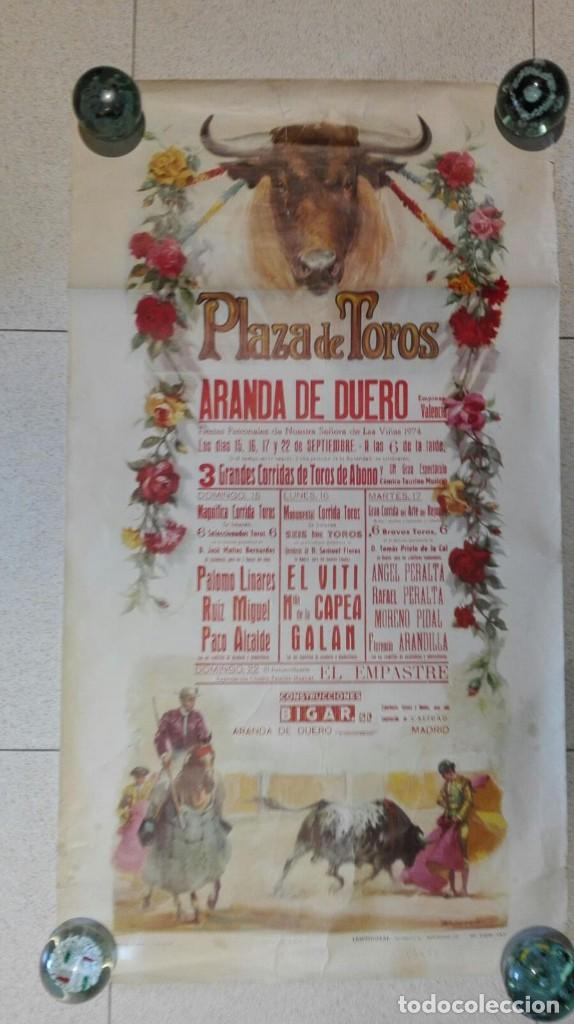 Carteles toros: Cartel de toros. 1974 - Foto 1