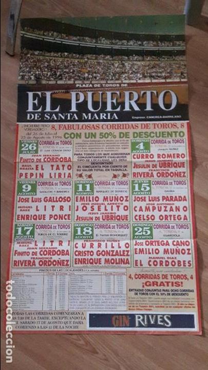 Carteles toros: CARTEL TOROS EL PUERTO 1995 - Foto 1