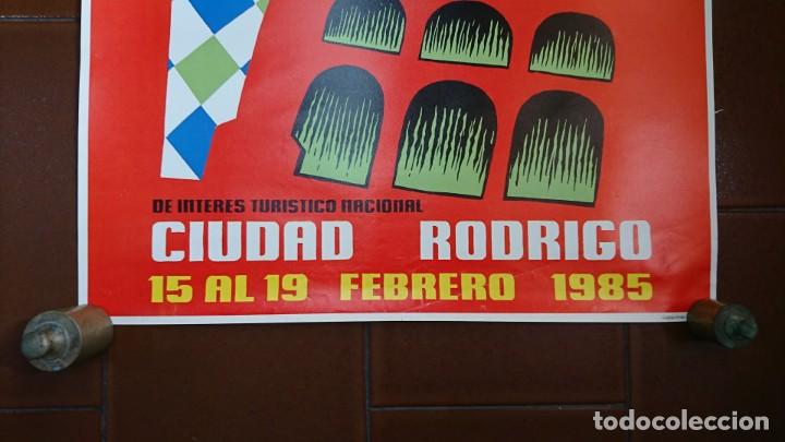 Carteles toros: CIUDAD RODRIGO, CARNAVAL DEL TORO 1985 - Foto 2