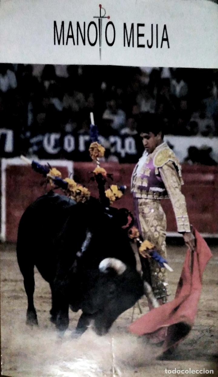 Carteles toros: LAMINA. MANOLO MEJIA. - Foto 1