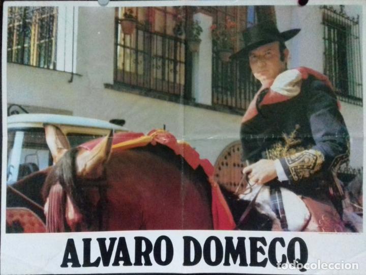 Carteles toros: CARTEL. ALVARO DOMECQ. - Foto 1