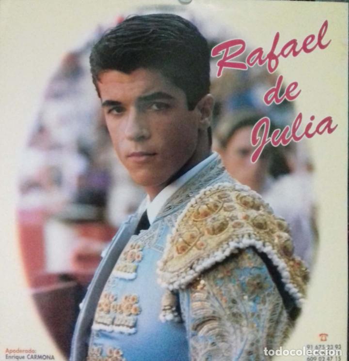 Carteles toros: CARTEL. RAFAEL DE JULIA. APODERADO: ENRIQUE CARMONA. - Foto 1