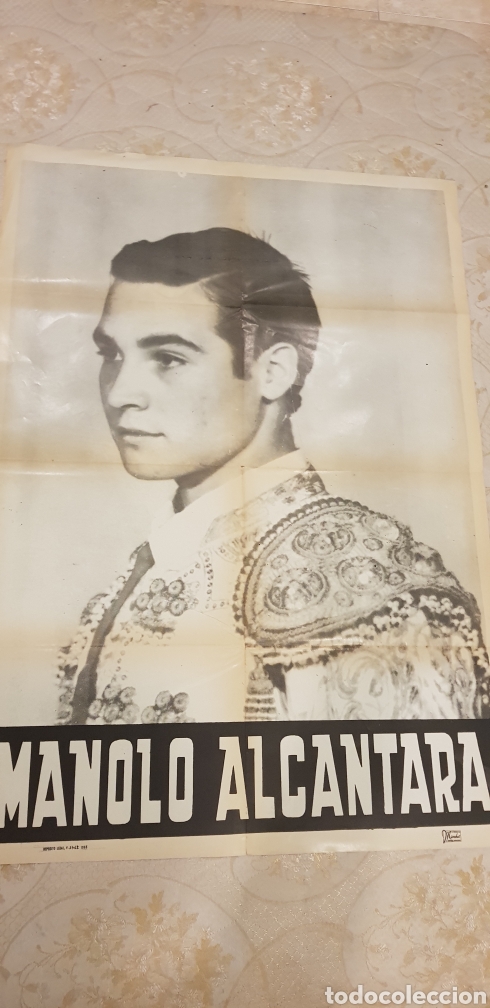 Carteles toros: MANOLO ALCANTARA,cartel. - Foto 1