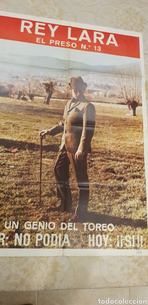 Carteles toros: REY LARA,cartel. - Foto 1