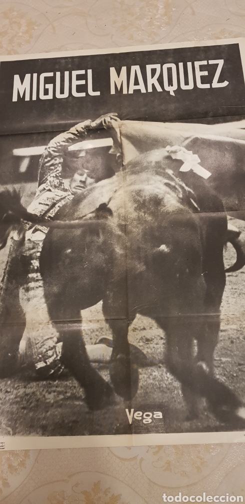 Carteles toros: MIGUEL MARQUEZ. CARTEL. - Foto 1