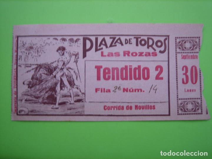 Carteles toros: Entrada plaza de toros de Las Rozas - Foto 1