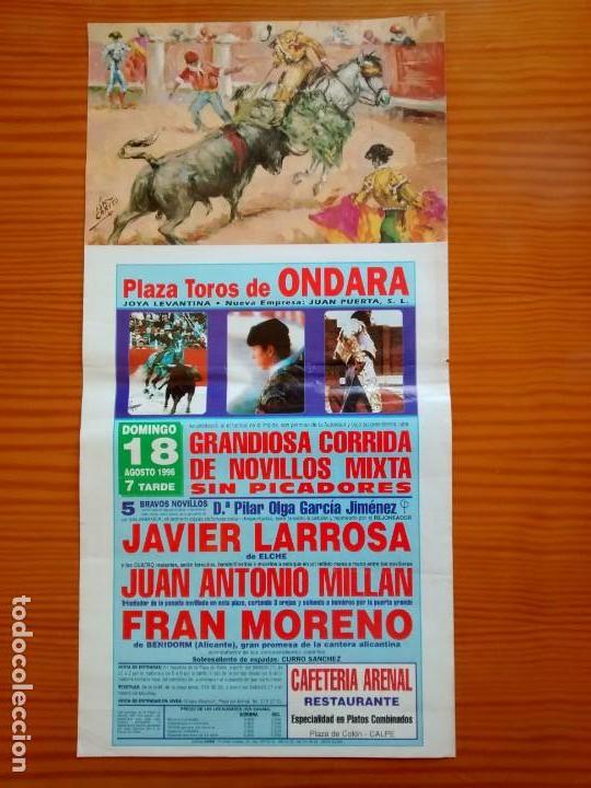 Carteles toros: Cartel de la Plaza de Toros de Ondara - Foto 1