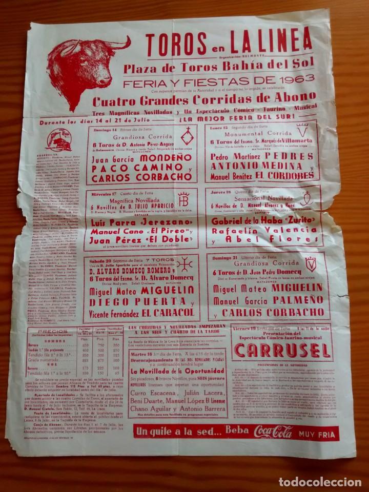 Carteles toros: Carteles de toros de La Linea. - Foto 1