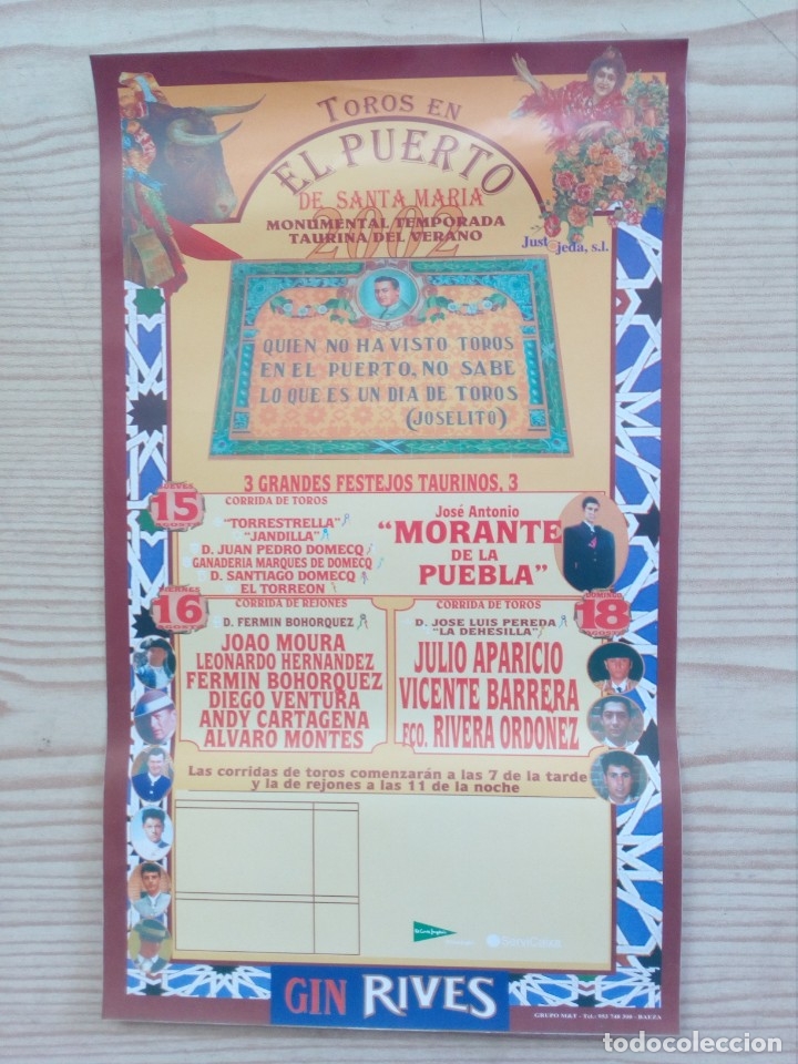 Carteles toros: Cartel De Toros - Lote 19 - Foto 1