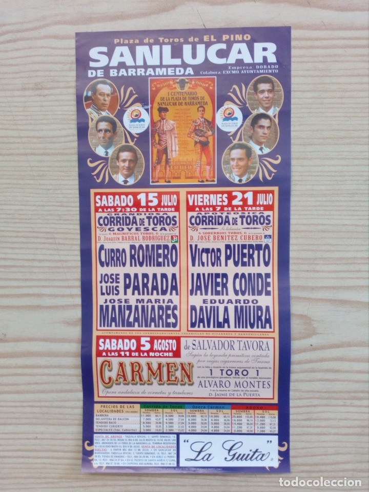 Carteles toros: Cartel De Toros - Lote 75 - Foto 1