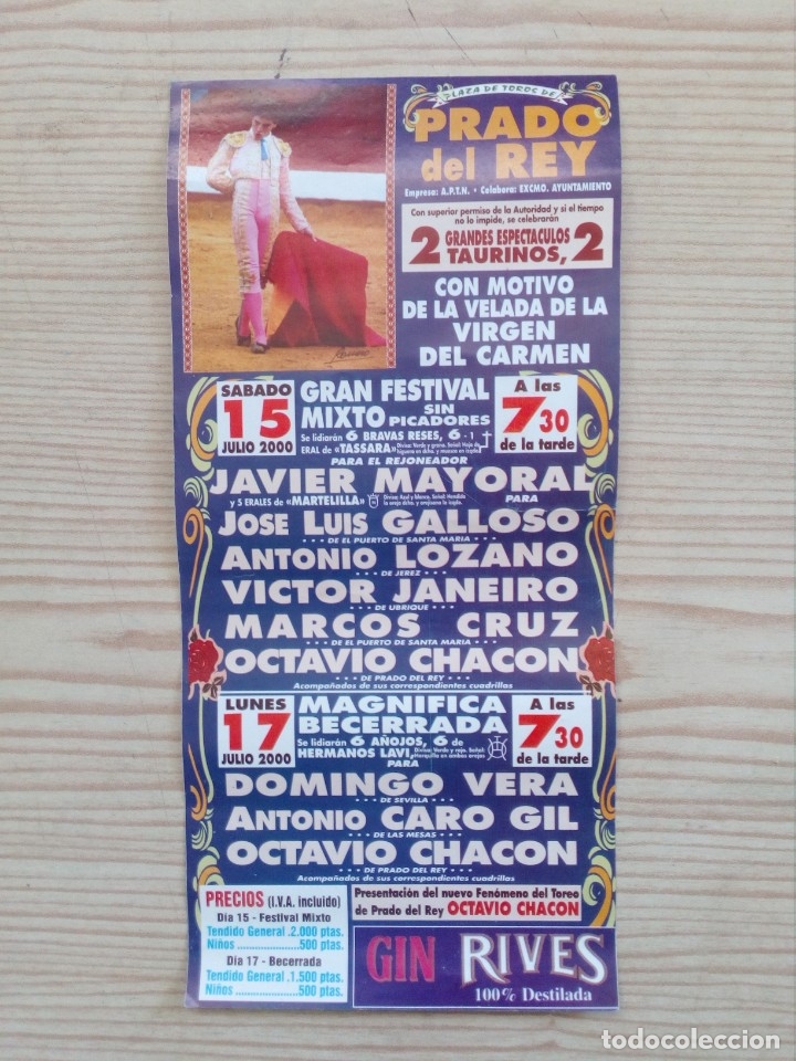 Carteles toros: Cartel De Toros - Lote 76 - Foto 1