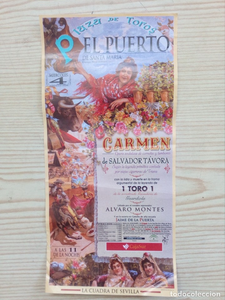 Carteles toros: Cartel De Toros - Lote 81 - Foto 1