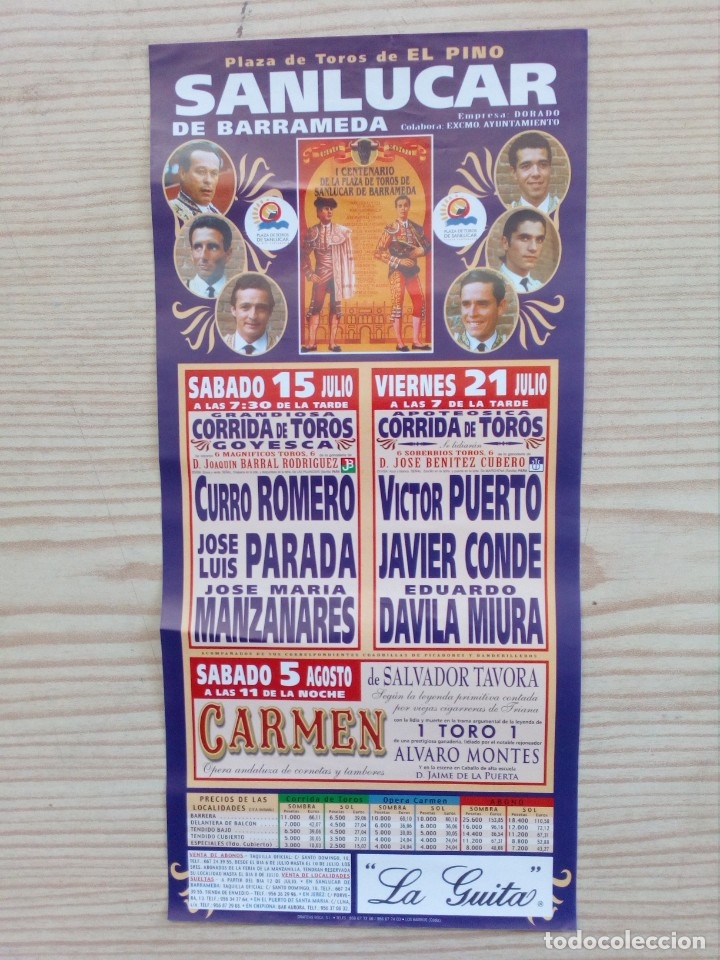 Carteles toros: Cartel De Toros - Lote 83 - Foto 1