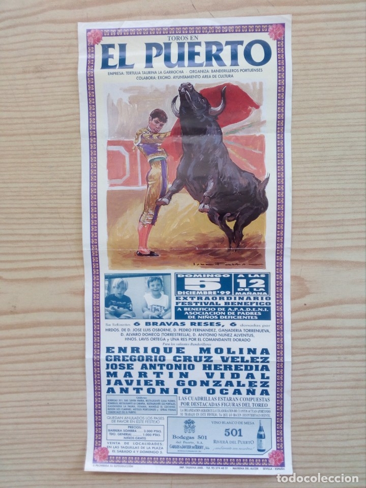 Carteles toros: Cartel De Toros - Lote 86 - Foto 1