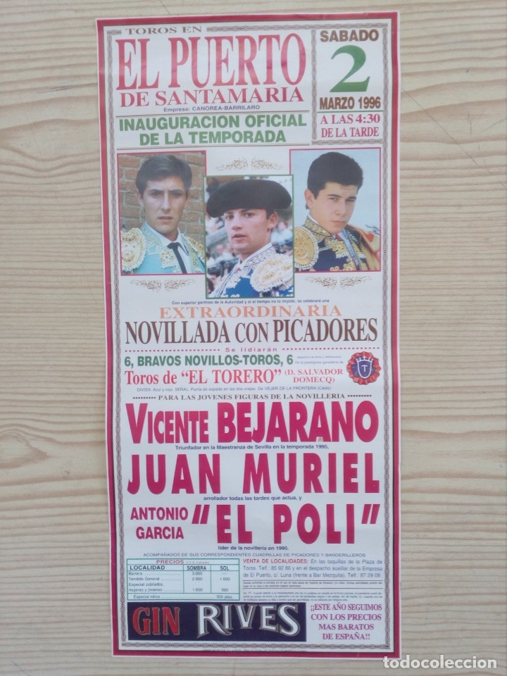Carteles toros: Cartel De Toros - Lote 90 - Foto 1