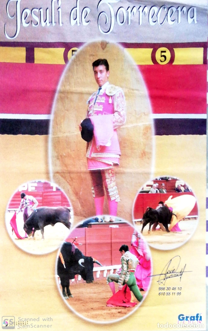 Carteles toros: LAMINA. JESULI DE TORRECERA. - Foto 1