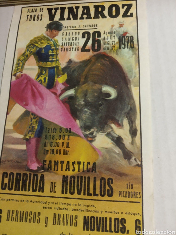 Carteles toros: Plaza de toros Vinaroz - Foto 2