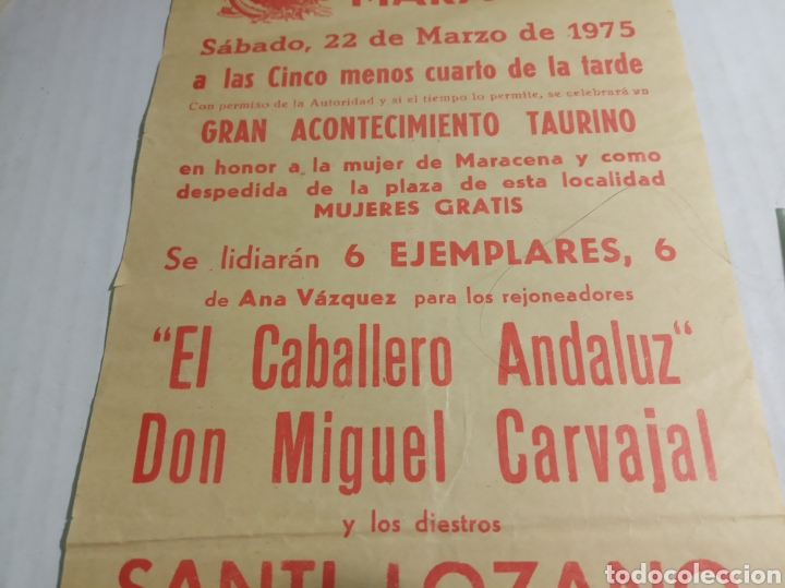 Carteles toros: Plaza de toros Macarena - Foto 3
