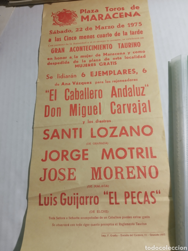 Carteles toros: Plaza de toros Macarena - Foto 1