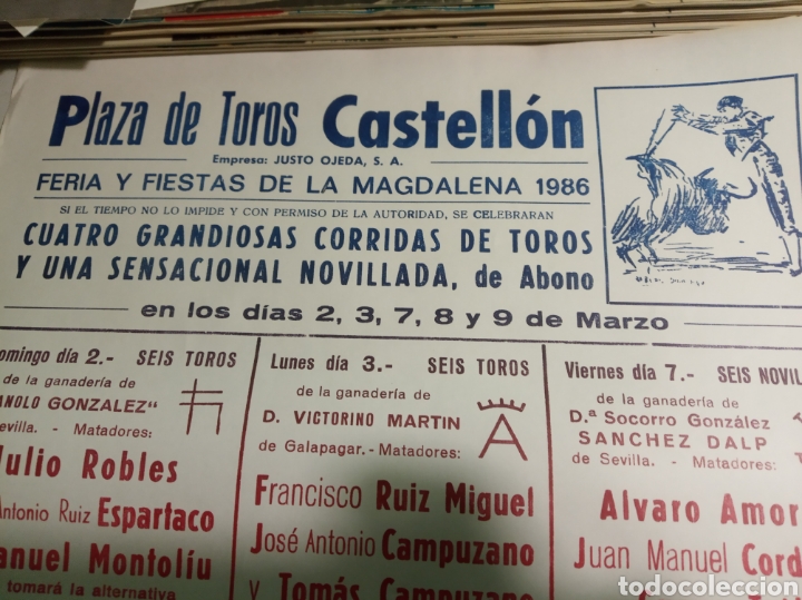 Carteles toros: Plaza de toros Castell&oacute;n - Foto 2