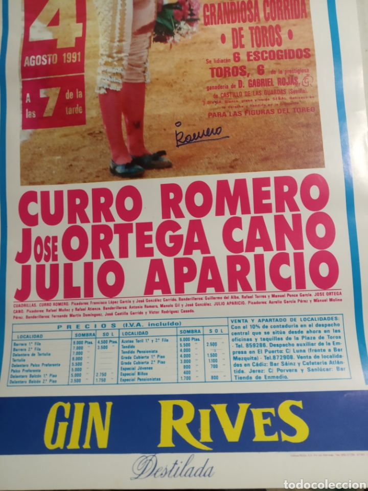 Carteles toros: Toros en el Puerto - Foto 3