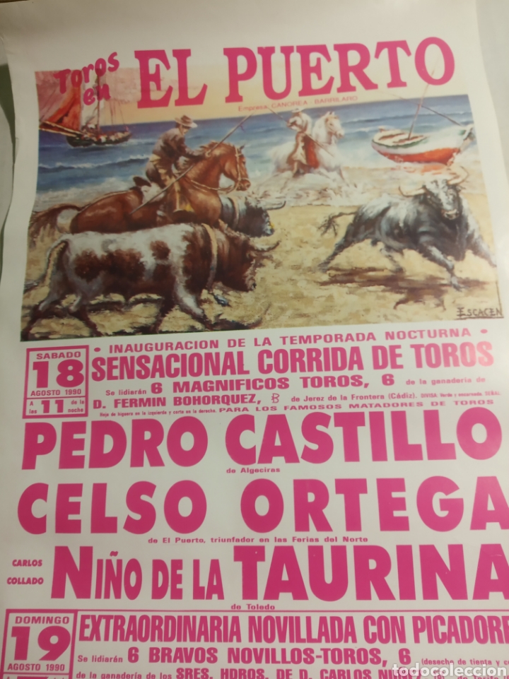 Carteles toros: Toros en el Puerto - Foto 2