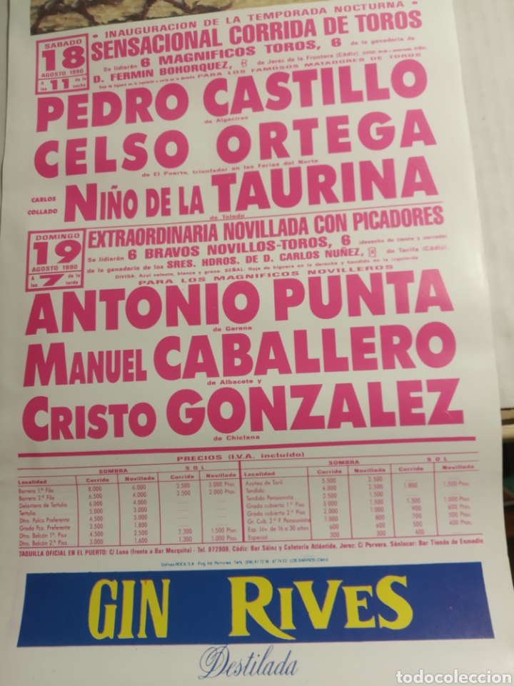 Carteles toros: Toros en el Puerto - Foto 3