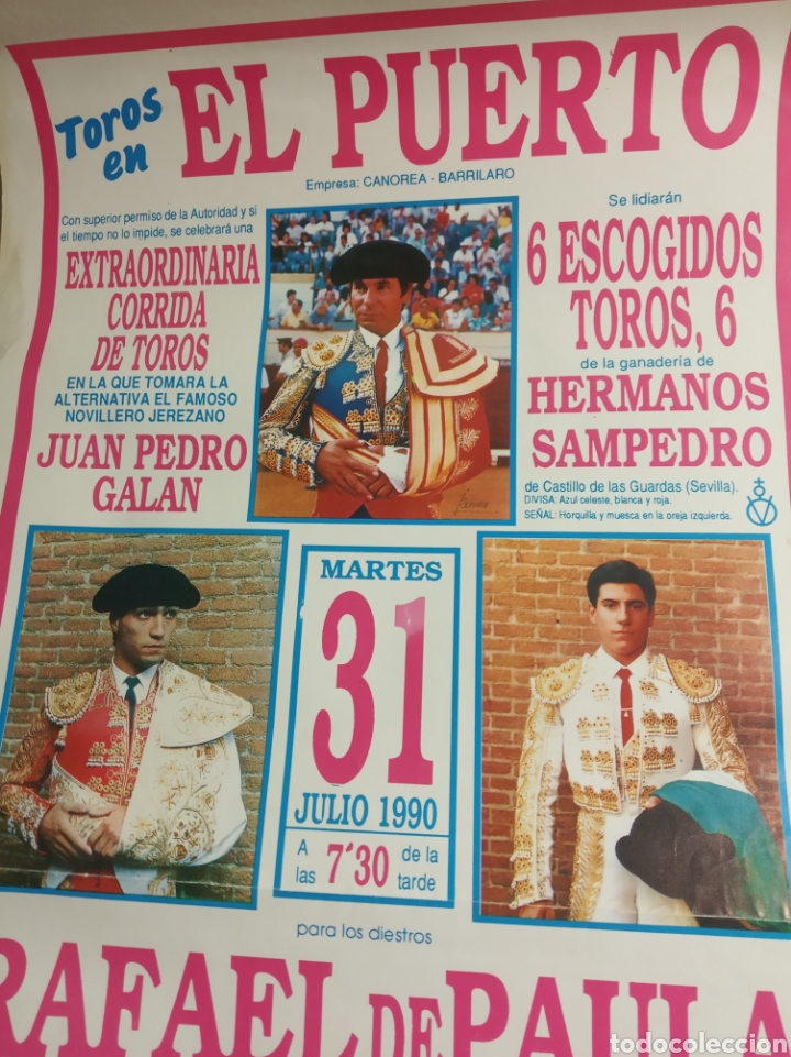 Carteles toros: Toros en el Puerto - Foto 2
