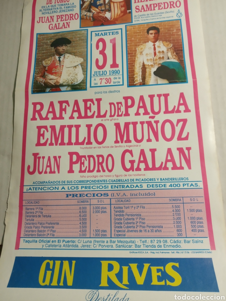 Carteles toros: Toros en el Puerto - Foto 3