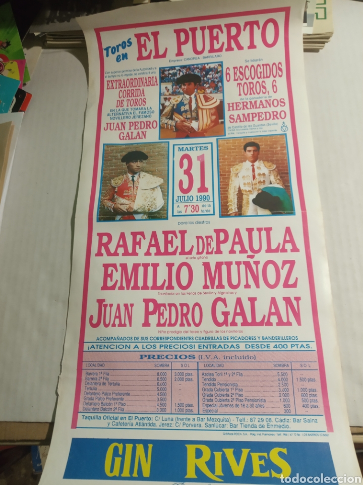 Carteles toros: Toros en el Puerto - Foto 1