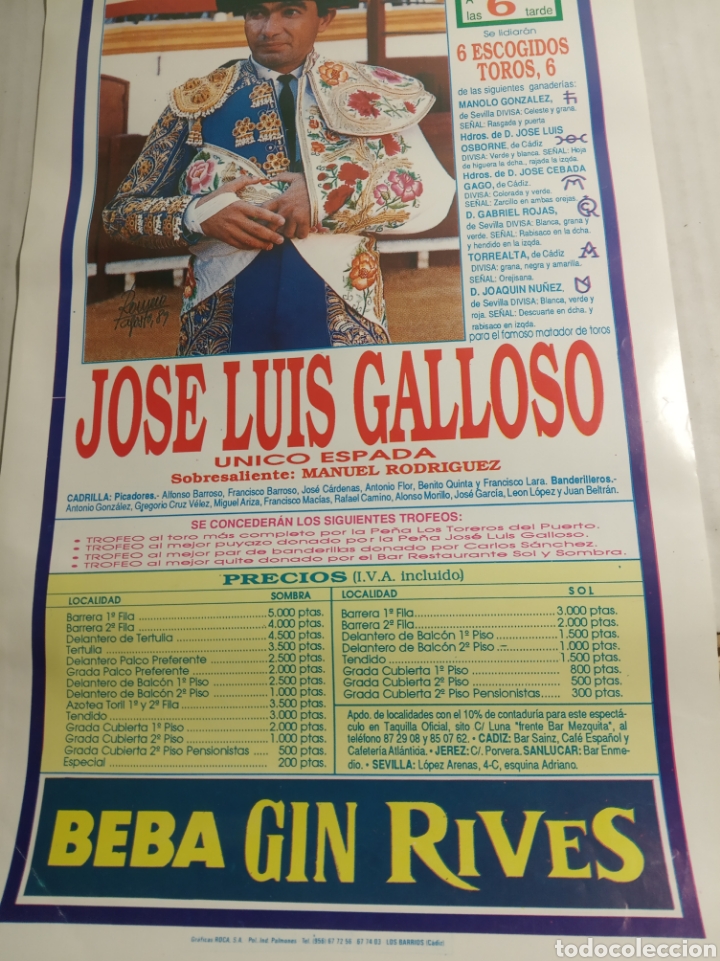 Carteles toros: Toros en el Puerto - Foto 3