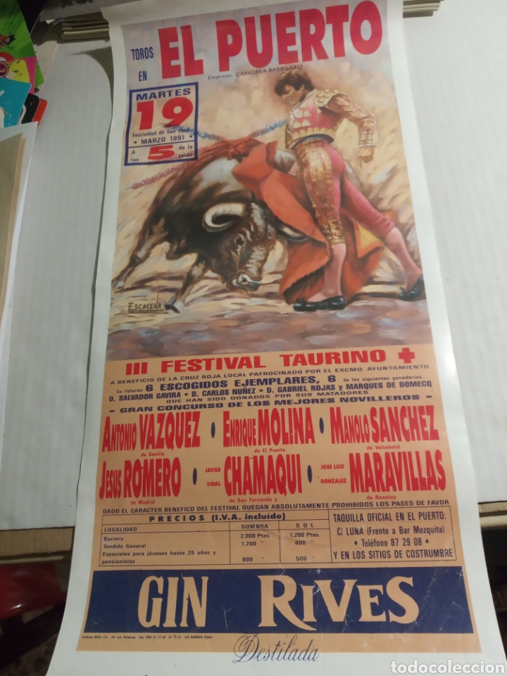 Carteles toros: Toros en el Puerto - Foto 1
