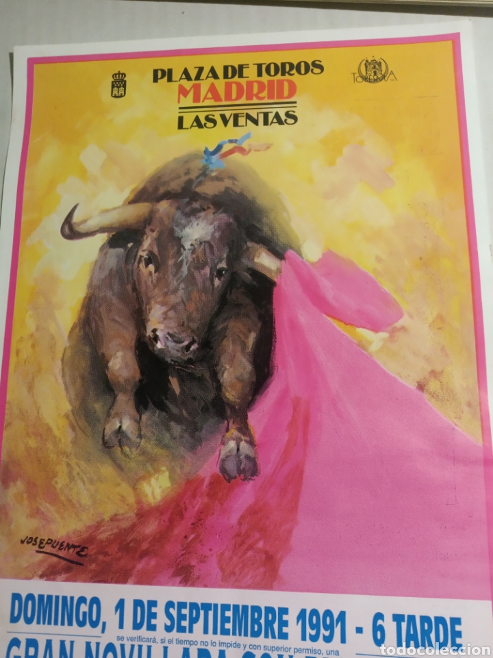 Carteles toros: Plaza de toros Madrid las ventas - Foto 2