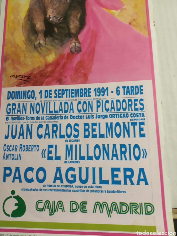 Carteles toros: Plaza de toros Madrid las ventas - Foto 3