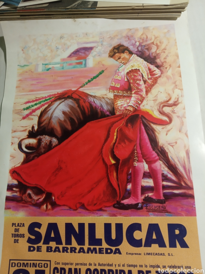 Carteles toros: Sanl&uacute;car de Barrameda plaza de toros - Foto 2