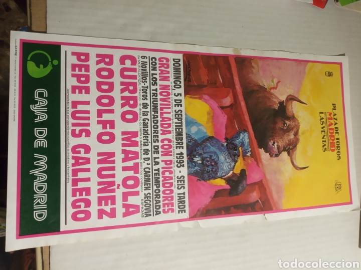Carteles toros: Plaza de toros Madrid - Foto 1
