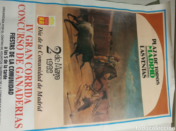 Carteles toros: Plaza de toros Madrid - Foto 2