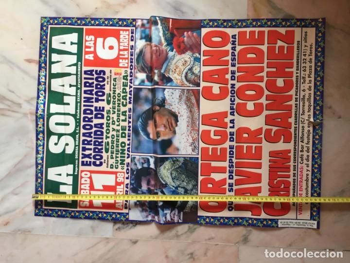 Carteles toros: Plaza de La Solana 1998 - Foto 2