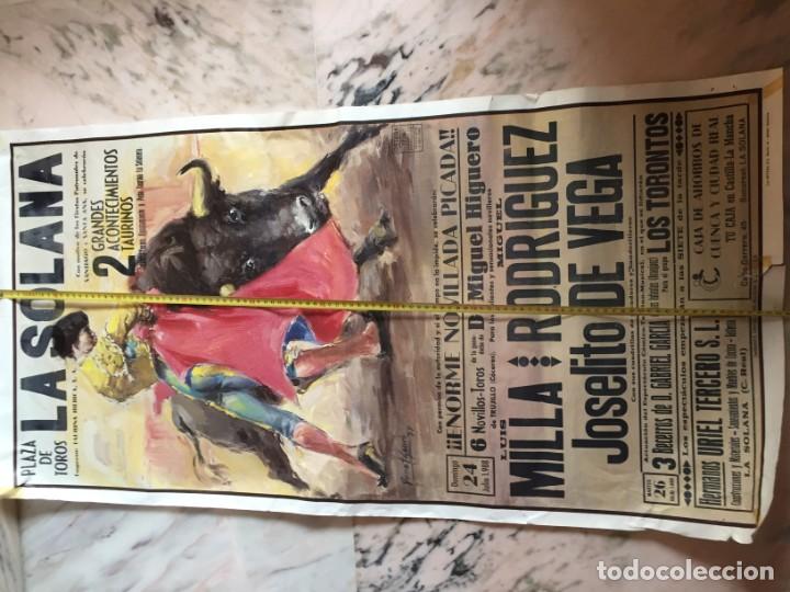 Carteles toros: Plaza de Toros de La Solana 1988 - Foto 2